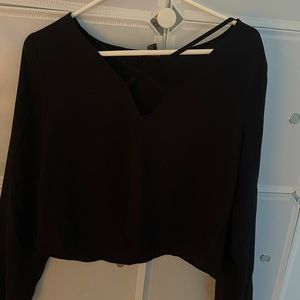 DYNAMITE Long Sleeve Front Cross